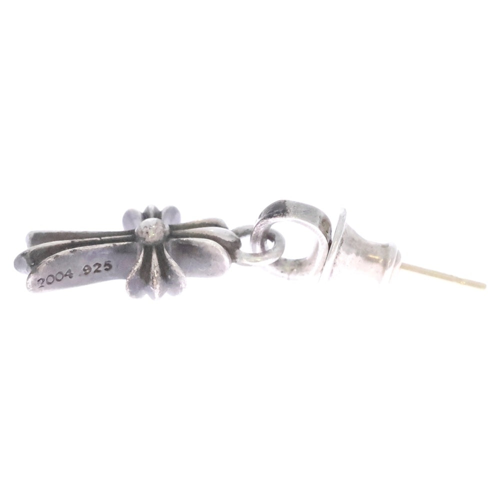 CHROME HEARTS(クロムハーツ) BBY F PPRCHN ベイビーファットクロス ドロップピアス シルバー BCA090