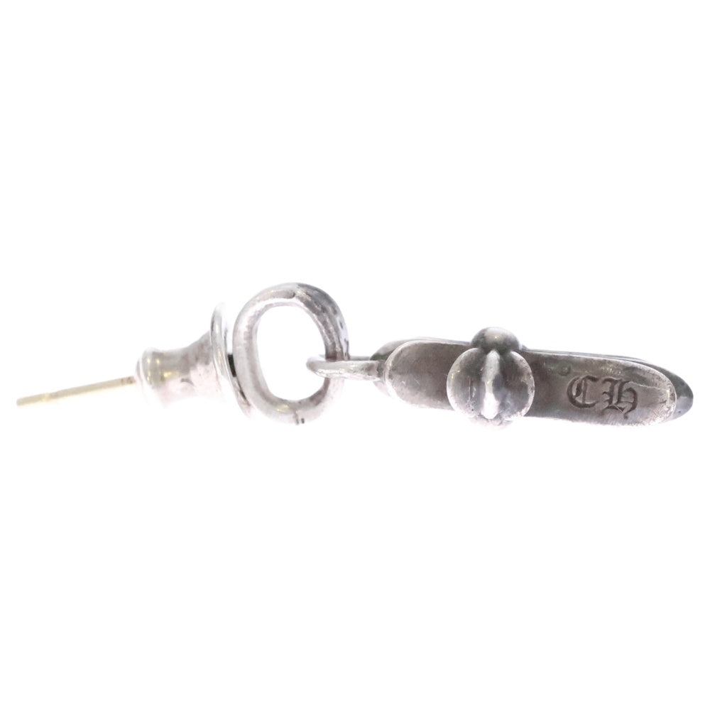 CHROME HEARTS(クロムハーツ) BBY F PPRCHN ベイビーファットクロス ドロップピアス シルバー BCA090
