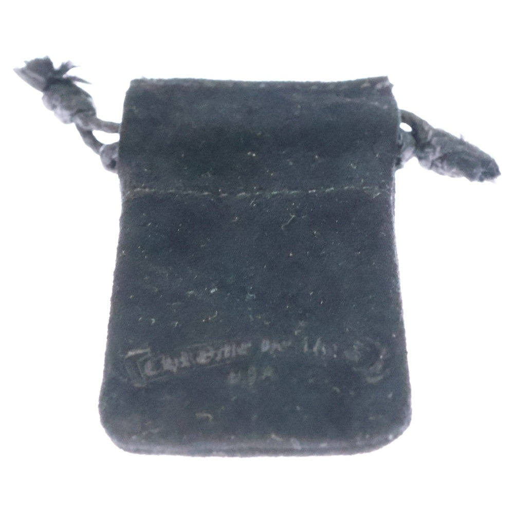 CHROME HEARTS(クロムハーツ) BBY F PPRCHN ベイビーファットクロス ドロップピアス シルバー BCA090