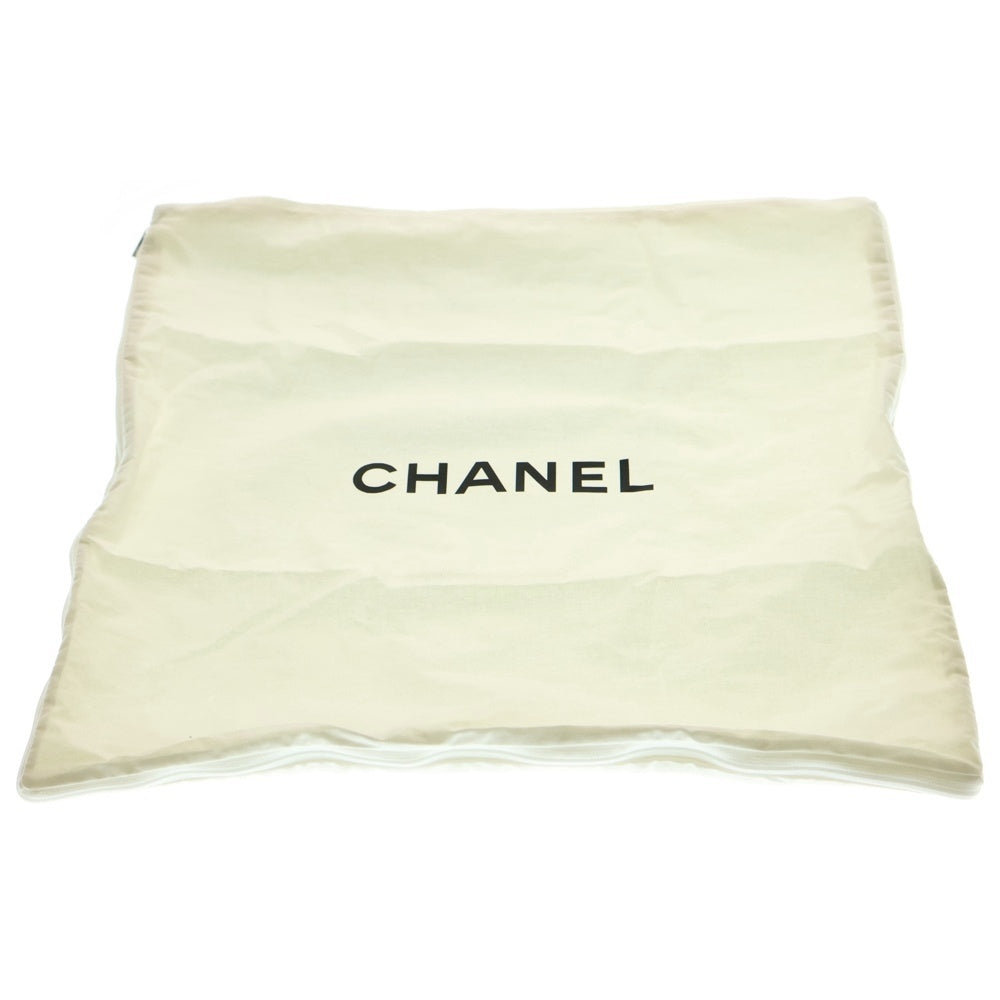 CHANEL(シャネル) ココマーク ロゴクッション ウール カシミヤ インテリア ブラック×グレー 小物 レディース