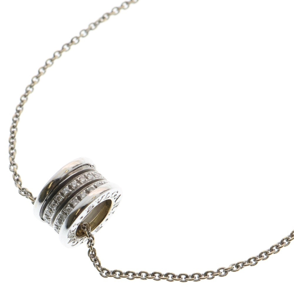 BVLGARI ブルガリブルガリ パヴェダイヤモンド ネックレス 750WG ブルガリ BVLGARI ブルガリブルガリ パヴェダイヤ ネックレス