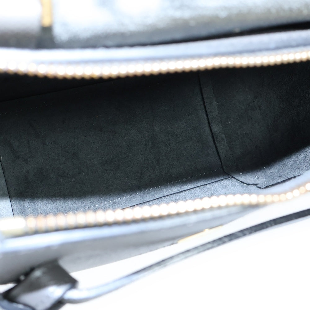CELINE(セリーヌ) ベルトバッグ ナノ グレー レザー ゴールド金具 2WAY ハンドバッグ ショルダーバッグ