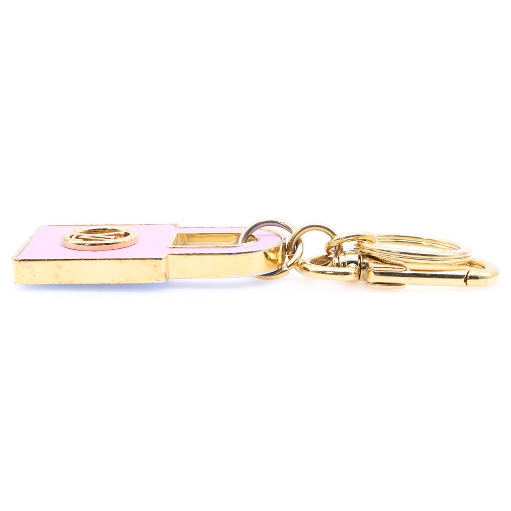LOUIS VUITTON(ルイヴィトン) ポルト クレ・LV ライブリー チャーム ゴールド GP キーホルダーM00820