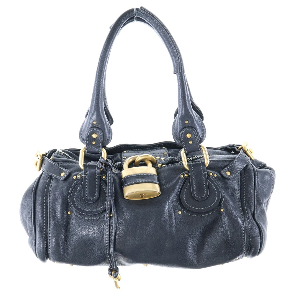 Chloe(クロエ) パディントン レザーハンドバッグ ブラック レディース 7ESA02-7E422