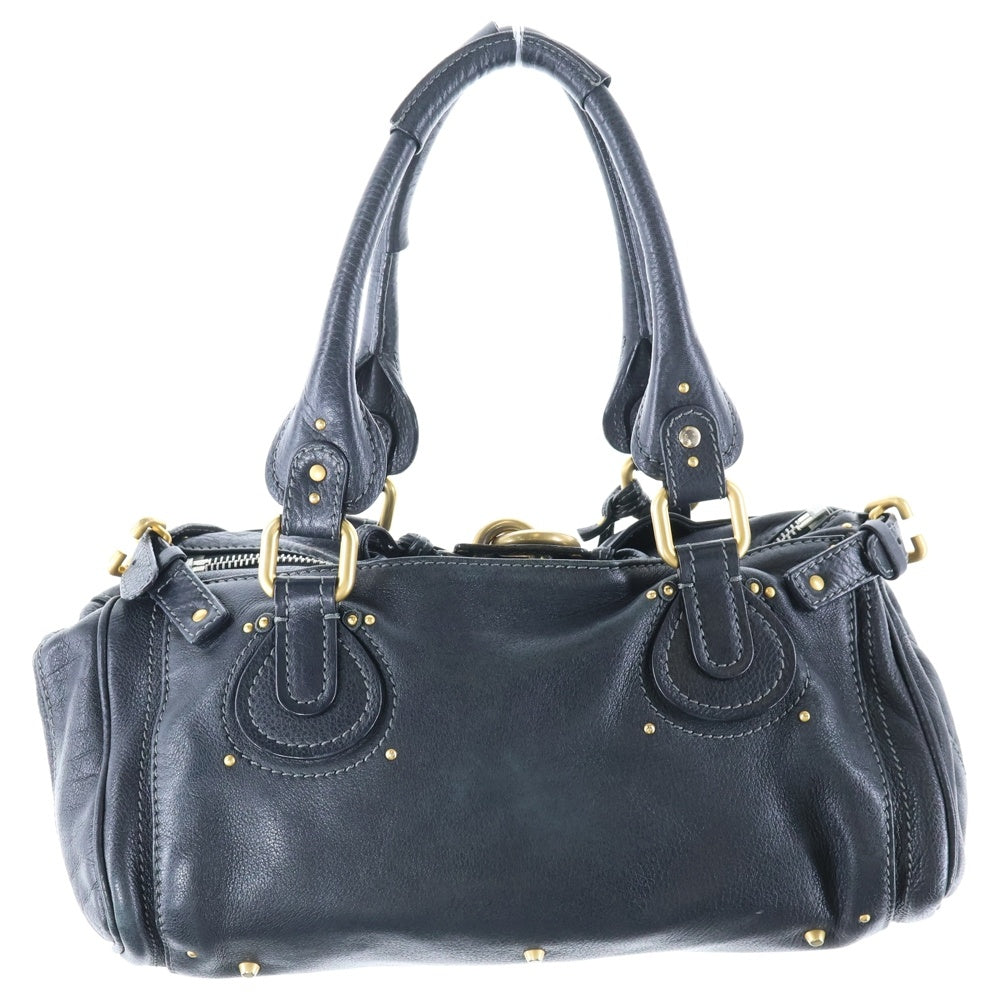 Chloe(クロエ) パディントン レザーハンドバッグ ブラック レディース 7ESA02-7E422
