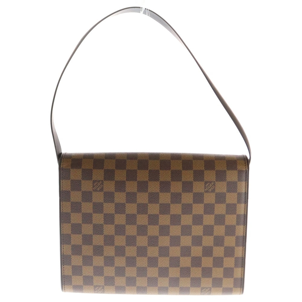 LOUIS VUITTON(ルイヴィトン) ダミエ トライベッカ・カレ ブラウン PVC N51161 ショルダーバッグ
