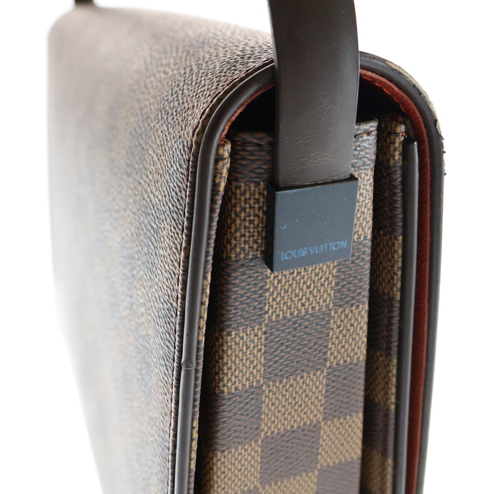 LOUIS VUITTON(ルイヴィトン) ダミエ トライベッカ・カレ ブラウン PVC N51161 ショルダーバッグ