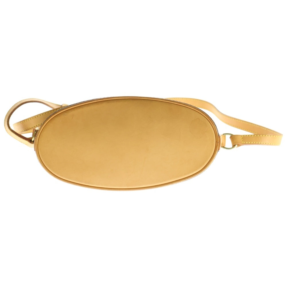 LOUIS VUITTON(ルイヴィトン) モノグラム ドルーオ ショルダーバッグ ブラウン レザー×PVC ゴールド金具 M51290