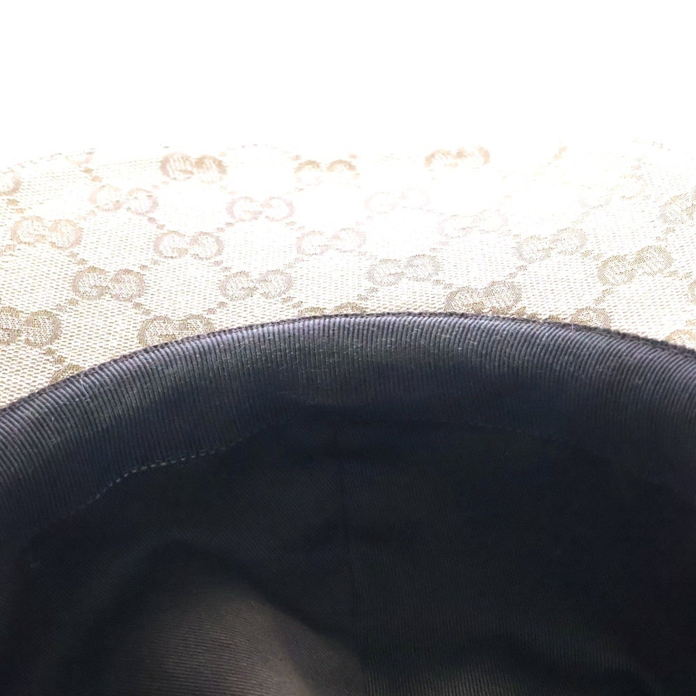 GUCCI(グッチ) GGキャンバス ベースボース キャップ ベージュ キャンバス 200035