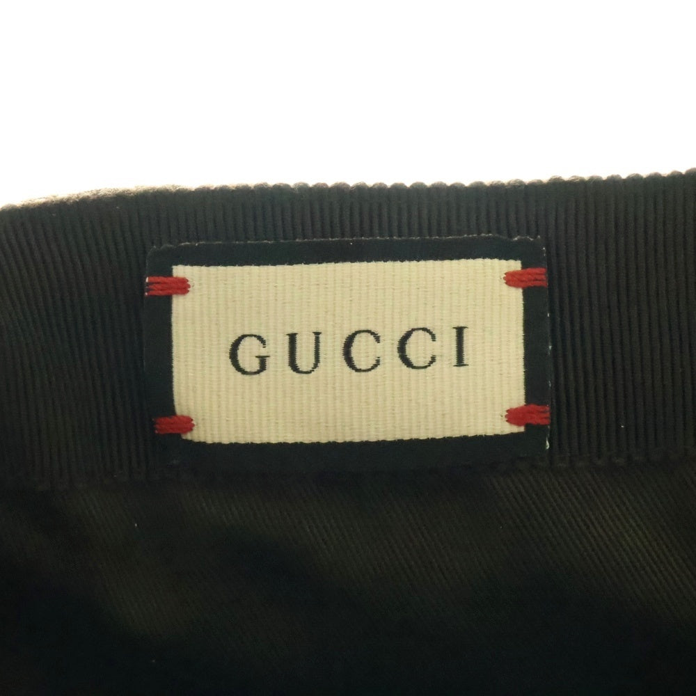 GUCCI(グッチ) GGキャンバス ベースボース キャップ ベージュ キャンバス 200035