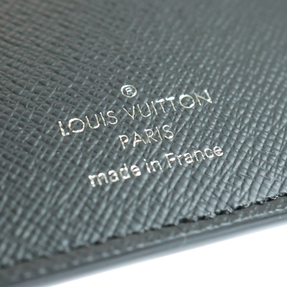 LOUIS VUITTON(ルイヴィトン) タイガ オーガナイザー・ドゥ ポッシュ カードケース 名刺入れ ブラック レザー M30537