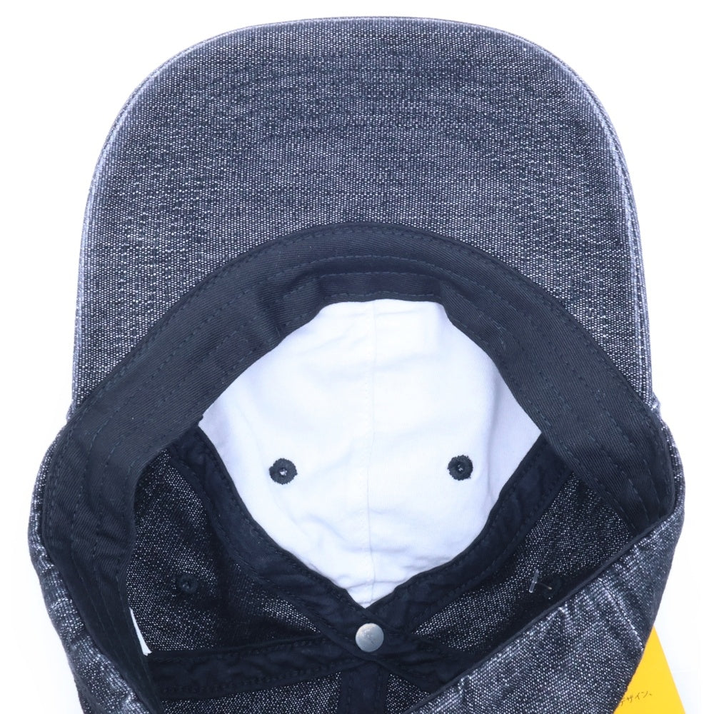 SUPREME(シュプリーム) 22SS kevlar Denim S Logo 6-Panel Cap ケブラー デニムSロゴベースボールキャップ 帽子 ブラック