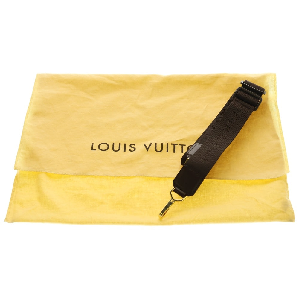 LOUIS VUITTON(ルイヴィトン) オルディナトゥール サバナ ダミエ PVC レザー 2WAY ハンド ショルダー ビジネスバッグ ゴールド金具 ブラウン N53355