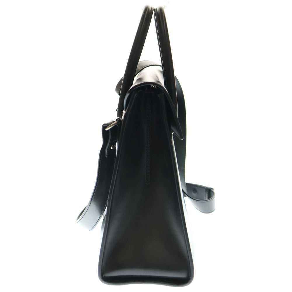 Berluti(ベルルッティ) エミーオ スクリットレザー ブリーフケース 2WAY ハンドバッグ ショルダーバッグ ブラック E_MIO_NEO-V2