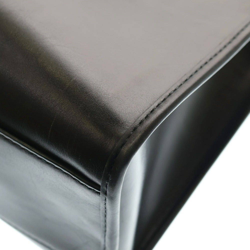 Berluti(ベルルッティ) エミーオ スクリットレザー ブリーフケース 2WAY ハンドバッグ ショルダーバッグ ブラック E_MIO_NEO-V2