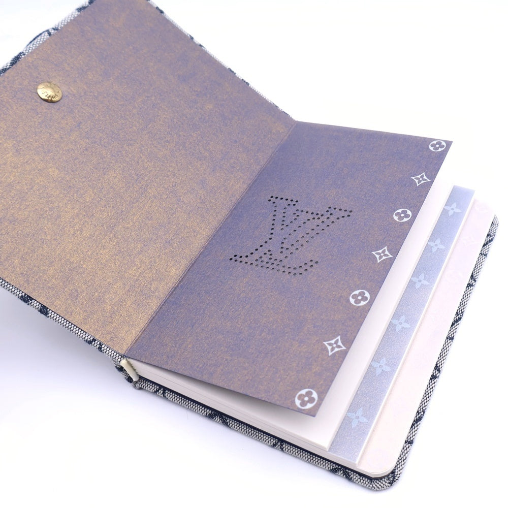 LOUIS VUITTON(ルイヴィトン) モノグラムミニ カルネ 手帳 ノートブック ネイビー R20833