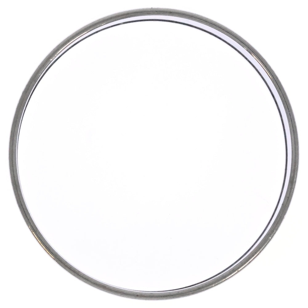 HERMES(エルメス) エマイユ ランダムロゴ バングル ブレスレット シルバー×ホワイト