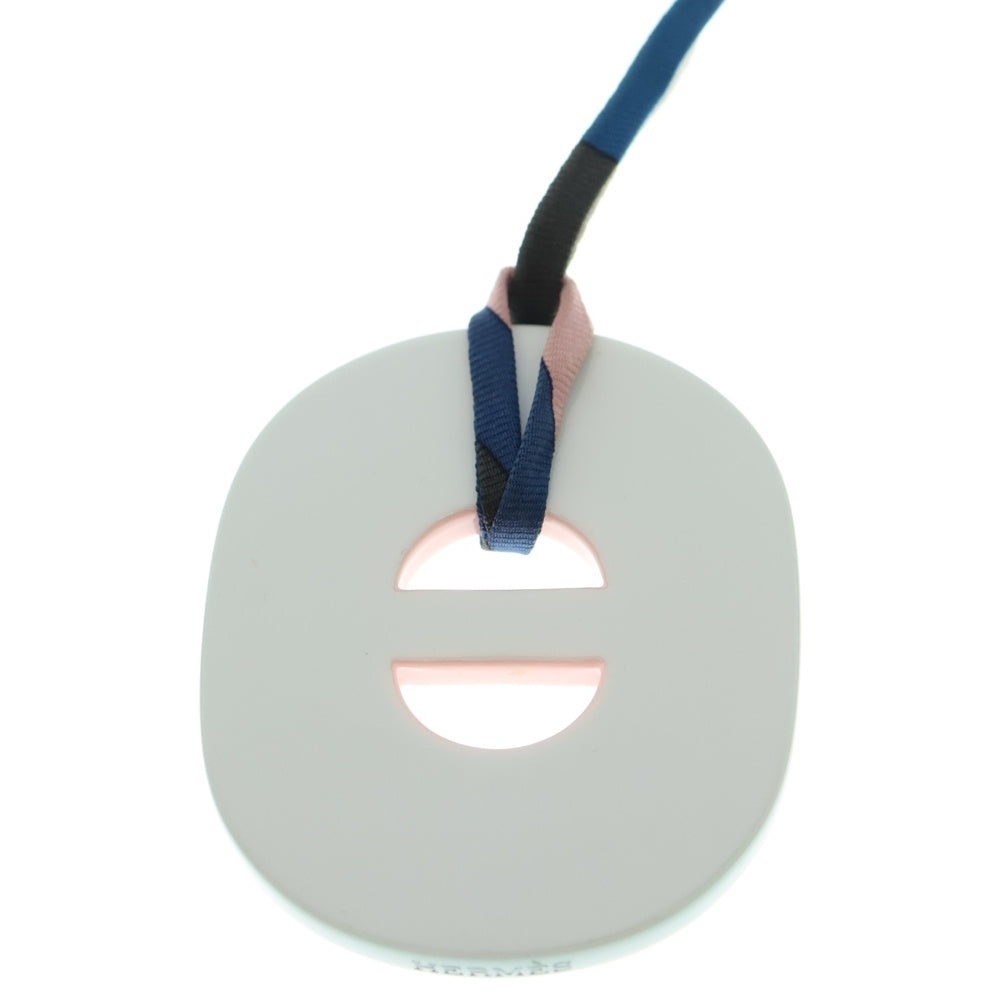 HERMES(エルメス) ピグマン フィデリオ TPM ラッカーウッド ネックレス ペンダント ピンク