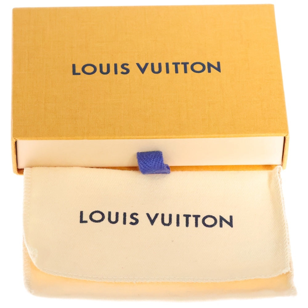 LOUIS VUITTON(ルイヴィトン) コリエ アンクルージョン アールデコ ロゴ ボール ペンダント チェーン ネックレス ゴールド M67099