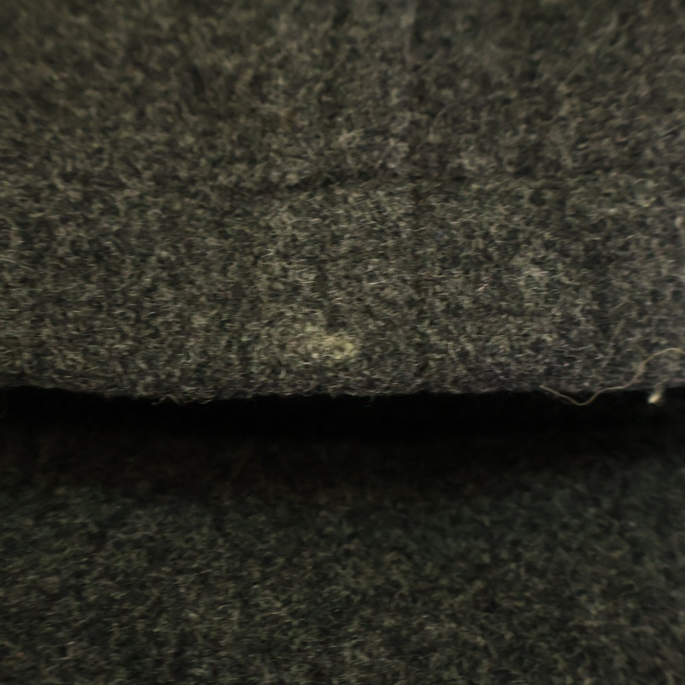 BURBERRY BLACK LABEL(バーバリー ブラックレーベル) バーバリーチェック フーデッドウールロングダッフルコート グレー BMP90-901-07