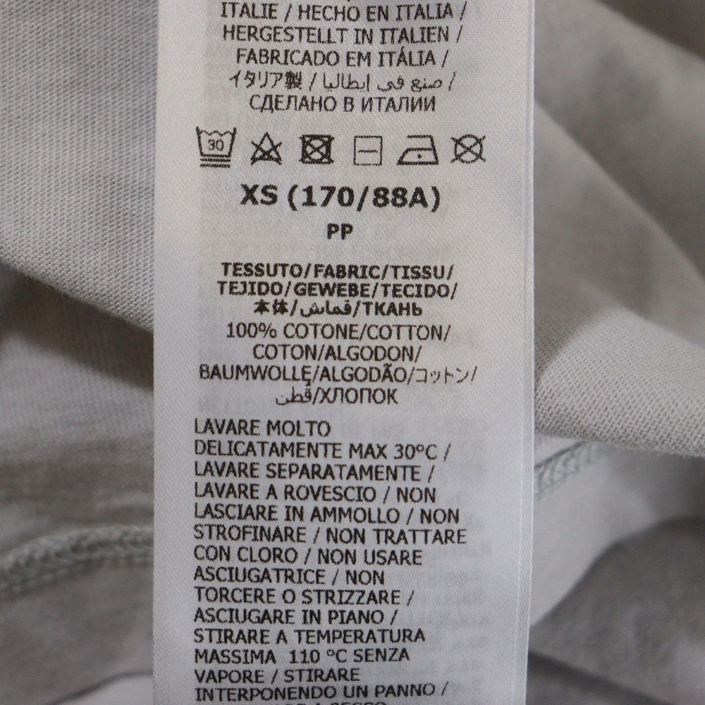 GUCCI(グッチ) スリーブロゴ グラフィックプリント ホースビット クルーネック半袖Tシャツカットソー ライトグレー 771758 XJGIB