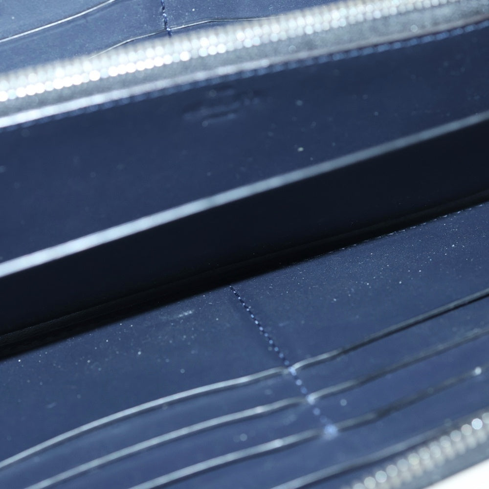 Berluti(ベルルッティ) 2024年夏限定 イタウバ グラディアント カリグラフィー スクリットレザー ラウンドファスナー ロングウォレット 長財布 カードケース シルバー金具