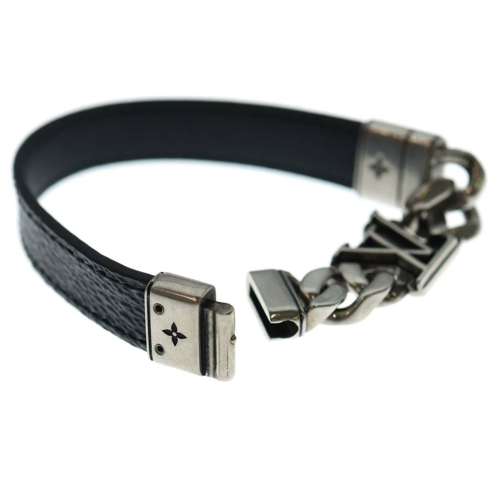 LOUIS VUITTON(ルイヴィトン) LVディメンション ブレスレット ブラック M8828D シルバー
