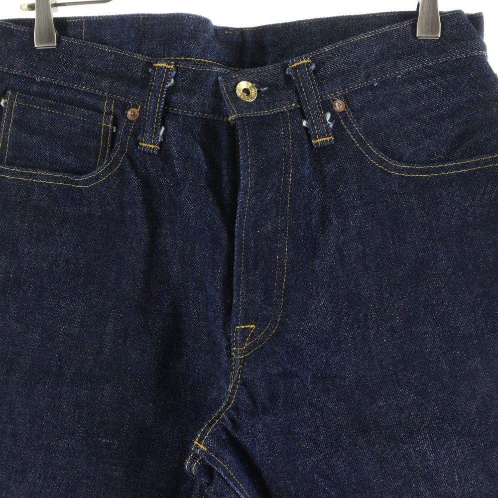 SAMURAI JEANS(サムライジーンズ) 川中島の戦いモデル 21oz ペンキステッチ ワイドストレート デニムパンツ ジーンズ インディゴ S3000VX21oz-KJ