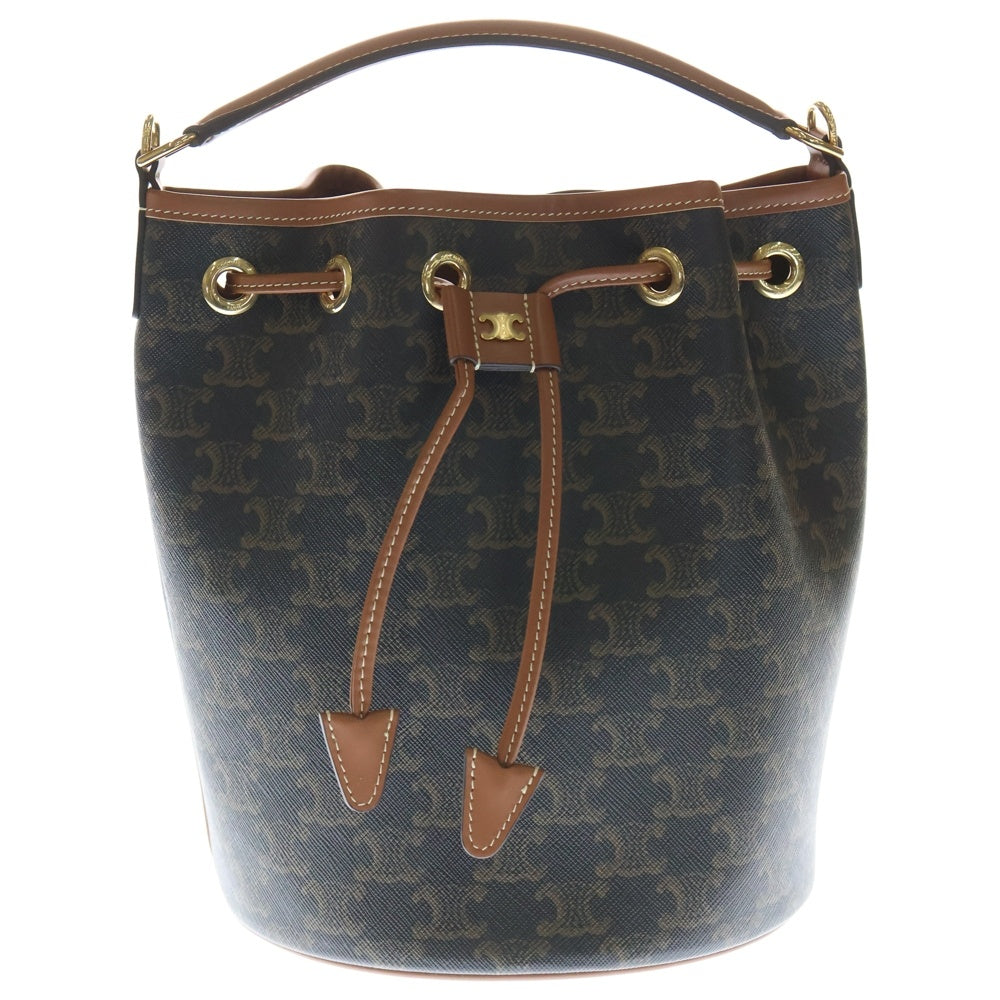 CELINEモノグラムハンドバッグ ダークブラウン 11353-3fc6-18ch01.jpg