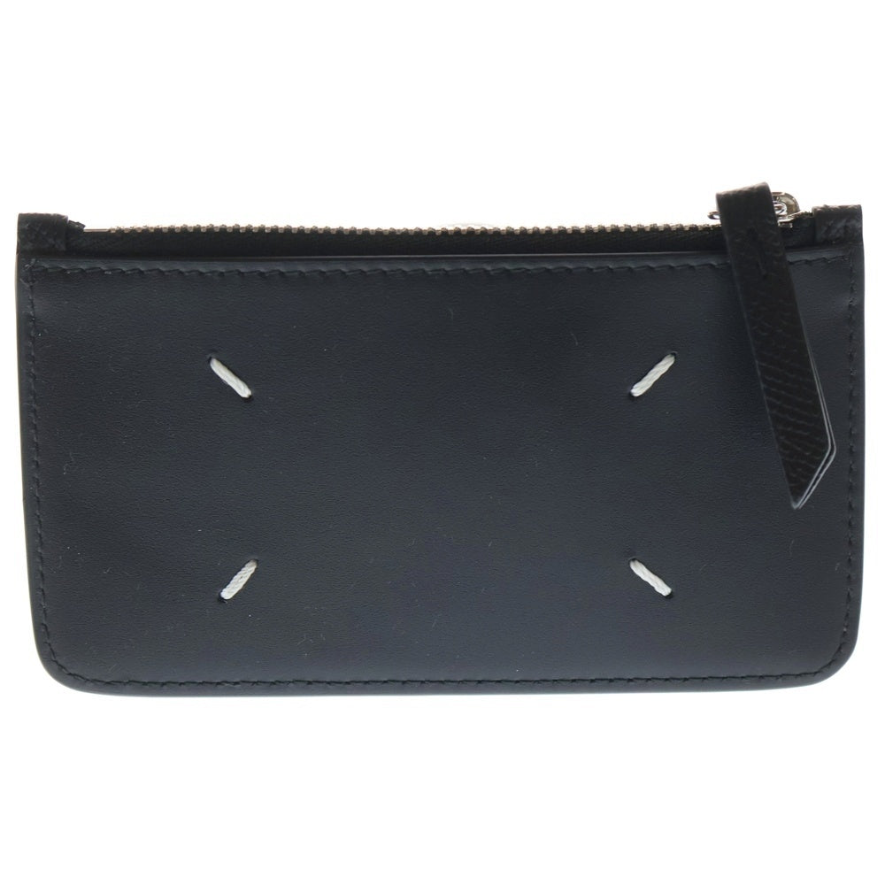 Maison Margiela 0(メゾンマルジェラ) フラグメントケース カードケース ブラック レザー SA1VX0008 レディース