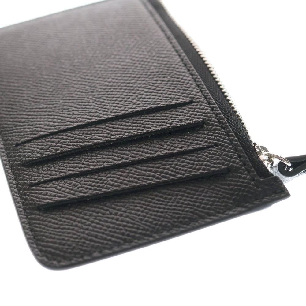 Maison Margiela 0(メゾンマルジェラ) フラグメントケース カードケース ブラック レザー SA1VX0008 レディース