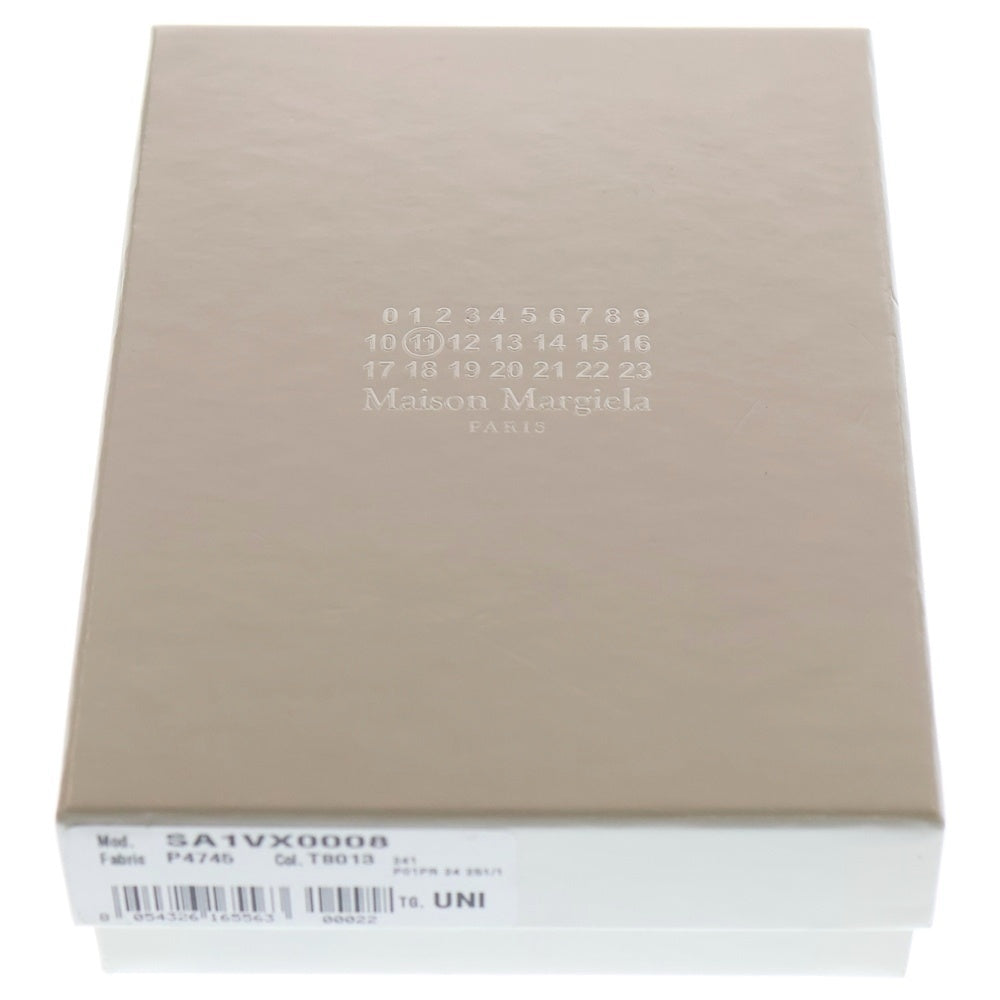 Maison Margiela 0(メゾンマルジェラ) フラグメントケース カードケース ブラック レザー SA1VX0008 レディース