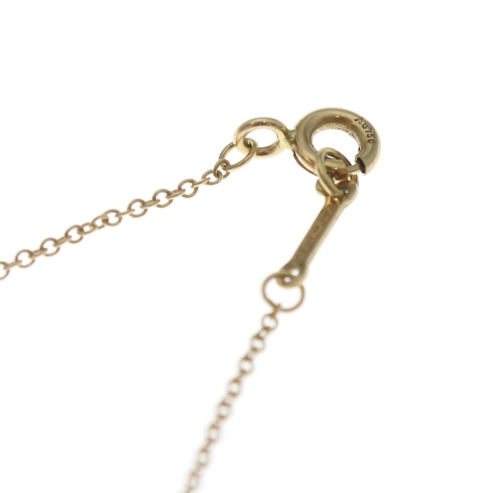 TIFFANY & Co.(ティファニー) ラビングハート ネックレス ペンダント チェーン ゴールド 750YG 2.6g レディース