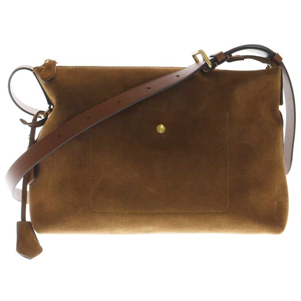 COACH(コーチ) モット メッセンジャー バッグ 33 スエードレザー ブラウン CCW77 ショルダーバッグ レディース