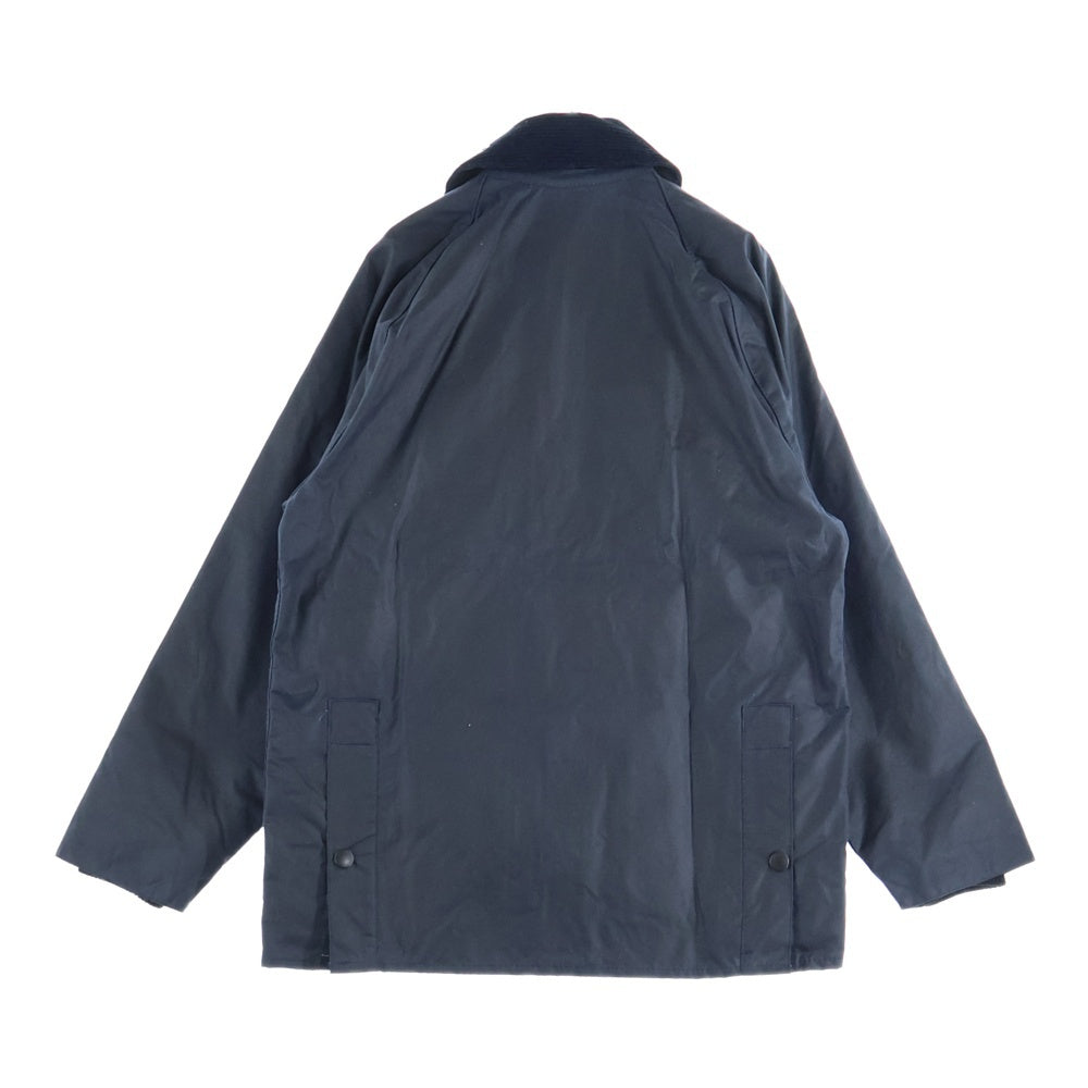 Barbour(バブアー) BEDALE ビデイル ワックス 襟コーデュロイ ジップアップ オイルドジャケット ネイビー MWX0018NY9138
