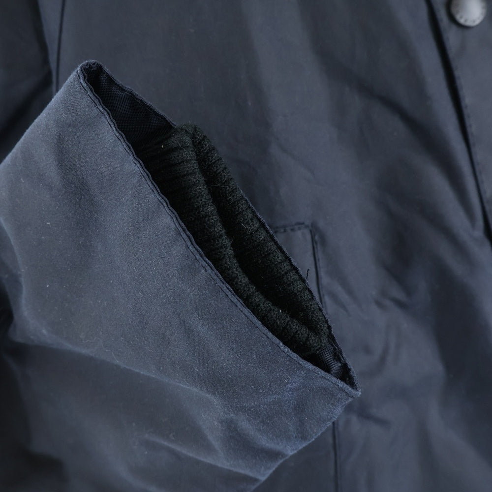 Barbour(バブアー) BEDALE ビデイル ワックス 襟コーデュロイ ジップアップ オイルドジャケット ネイビー MWX0018NY9138