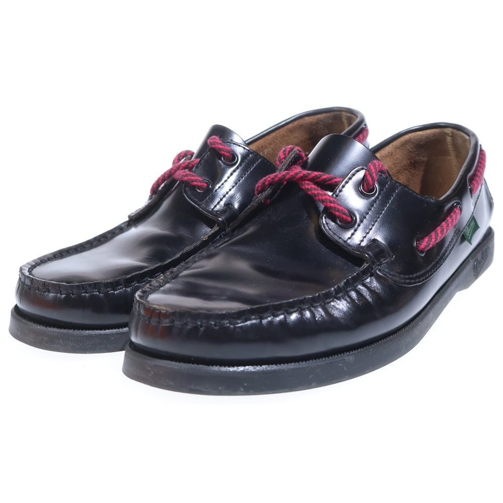 PARABOOT(パラブーツ) BIRTH バース レザー レースアップ ローカットシューズ ローファー ブラック