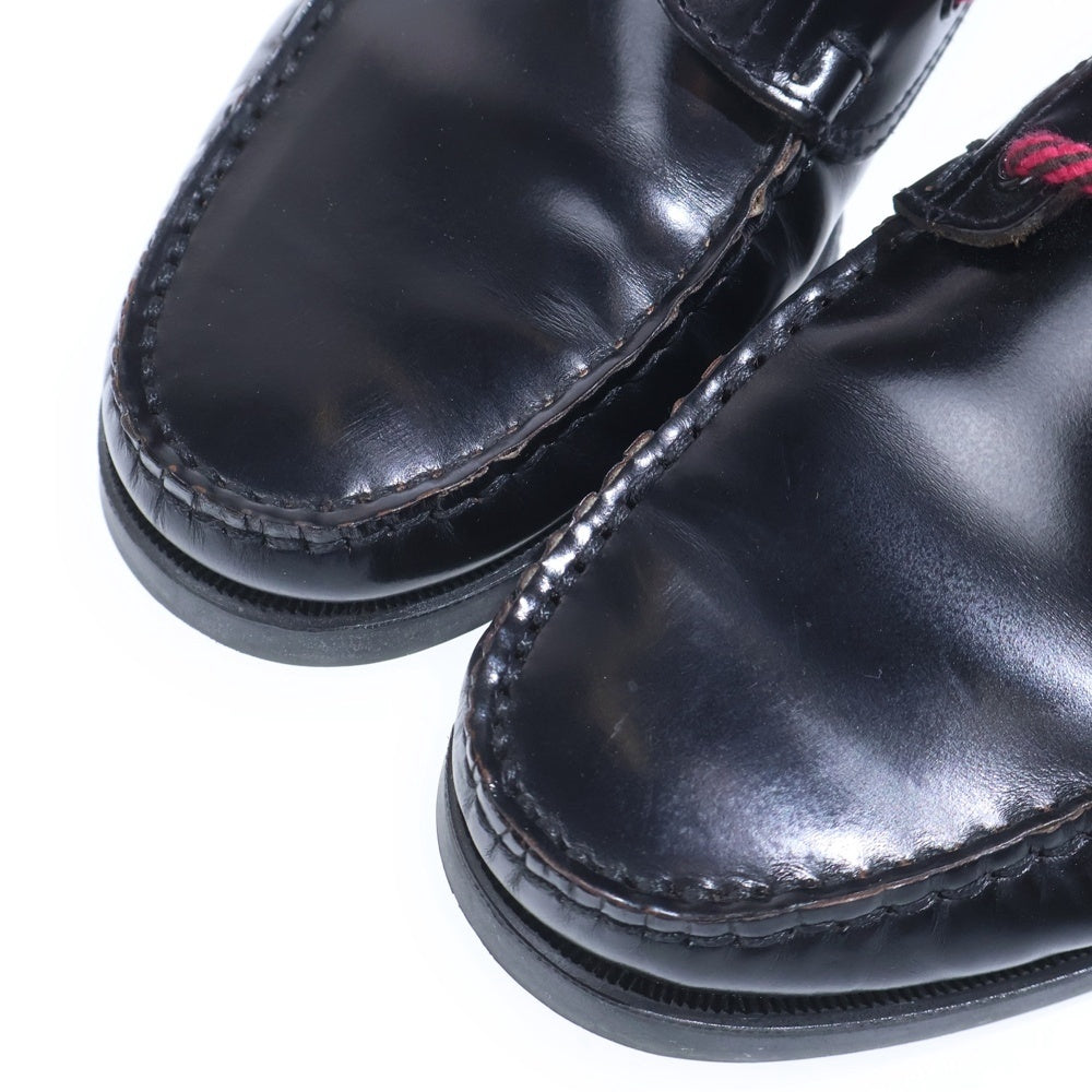 PARABOOT(パラブーツ) BIRTH バース レザー レースアップ ローカットシューズ ローファー ブラック