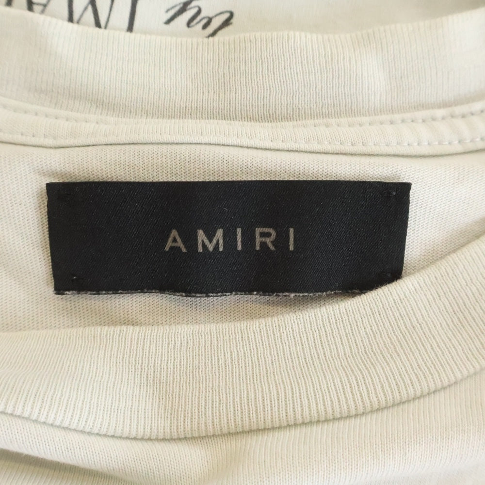 AMIRI(アミリ) MA Logo Bandana S/S Tee バンダナ ロゴ 半袖Tシャツ カットソー ライトグリーン