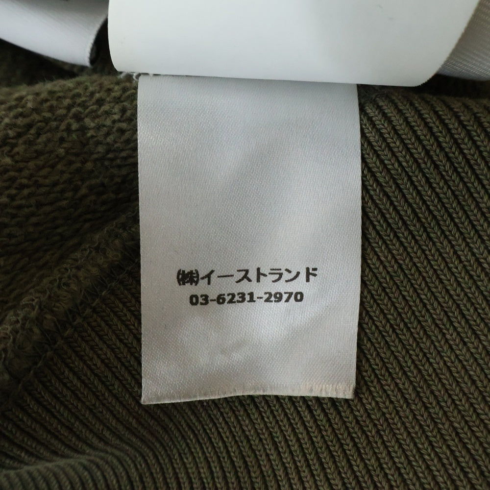 OFF-WHITE(オフホワイト) Brick Arroows Hoodie パーカー フーディ プルオーバーパーカー カーキ OMBB097F22FLE007