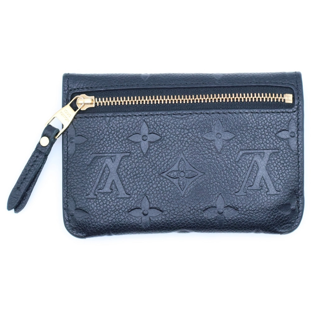 LOUIS VUITTON(ルイヴィトン) モノグラム アンプラント ポシェットクレ コインケース ゴールド金具 ブラック M6063 レディース