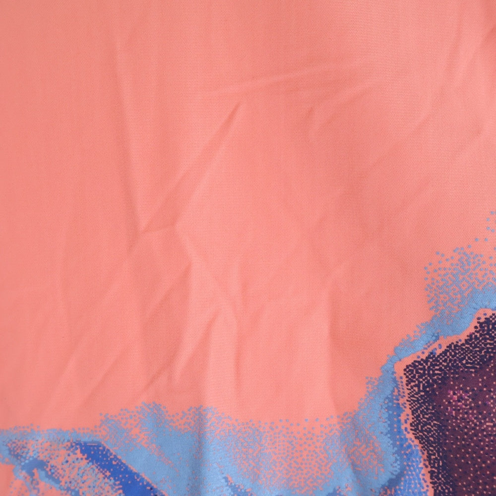 FENDI(フェンディ) ロゴプリント クルーネック 半袖Tシャツ カットソー ピンク レディース