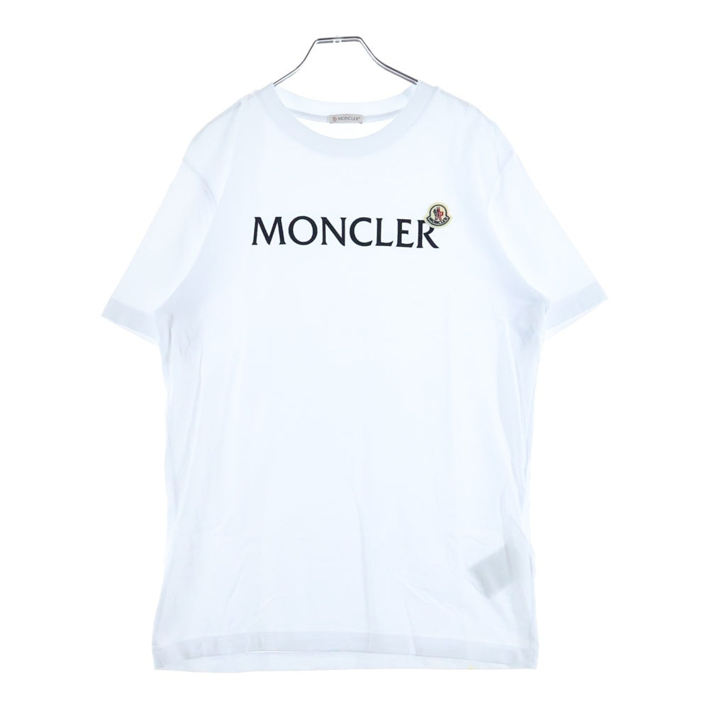 MONCLER(モンクレール) 23AW フロッキーロゴプリント ワッペン クルー