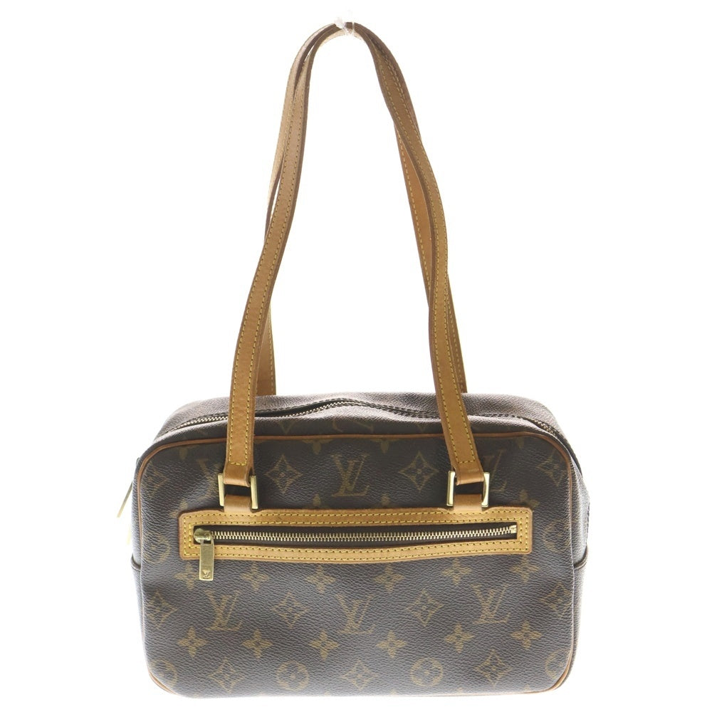 LOUIS VUITTON(ルイヴィトン) ルイヴィトン モノグラム シテMM ショルダーバッグ ハンドバッグ レザー×PVC M51182 ゴールド金具 レディース