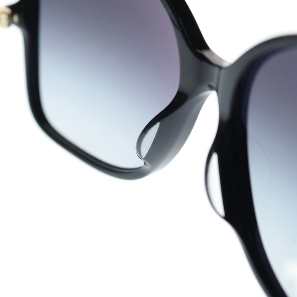 CHANEL(シャネル) ココマーク チェーン テンプル オーバルシェイプ セルフレームサングラス メガネ 眼鏡 アイウェア ブラック c.N501/3C レディース
