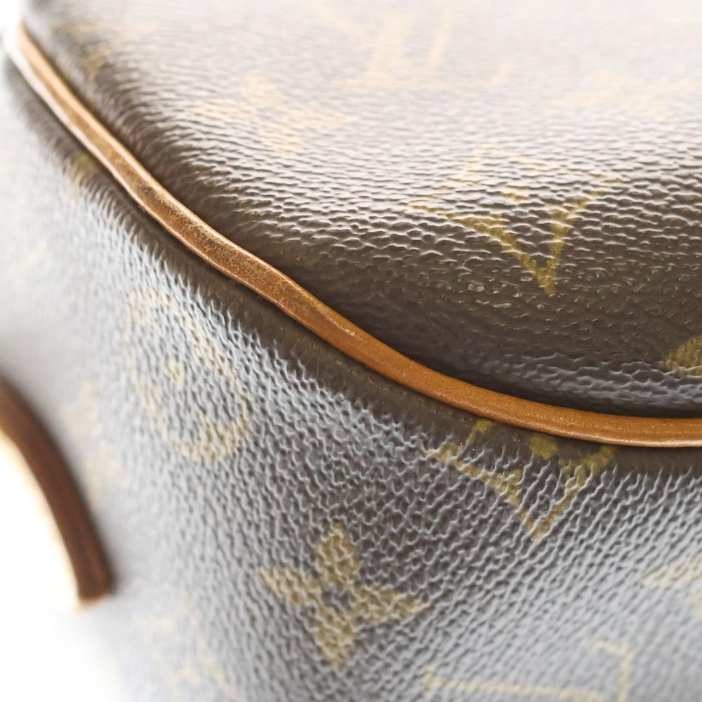 LOUIS VUITTON(ルイヴィトン) モノグラム ブロワ ショルダーバッグ ブラウン レザー×PVC M51221 ゴールド金具