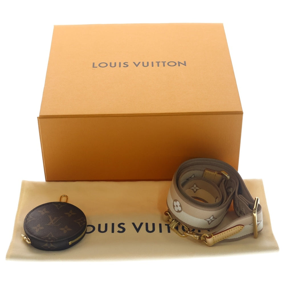LOUIS VUITTON(ルイヴィトン) ネヴァーフルBB モノグラム PVC レザー 2WAY ハンド ショルダーバッグ ゴールド金具 ブラウン M46705 レディース
