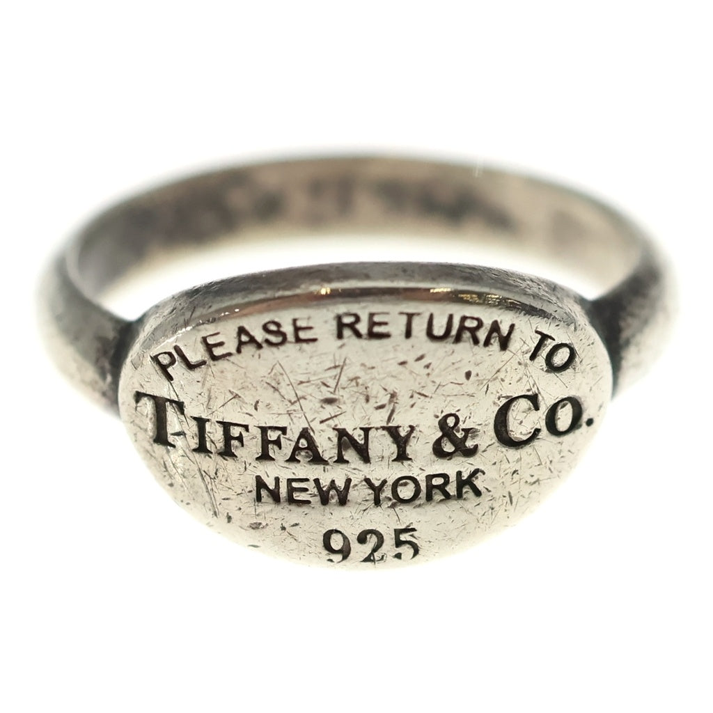 TIFFANY & Co.(ティファニー) リターントゥ ティファニー オーバル リングAg925 SV シルバー 指輪