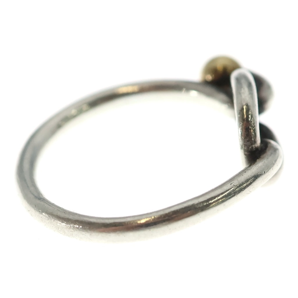 TIFFANY & Co.(ティファニー) ラブノット リング Ag925 Au750 シルバー×ゴールド 指輪