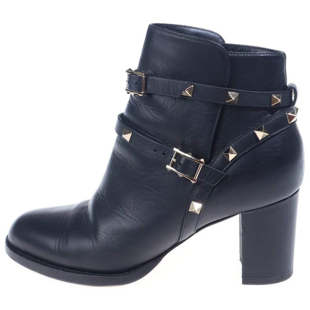 VALENTINO(ヴァレンティノ) ロックスタッズ レザー ヒール ショート 